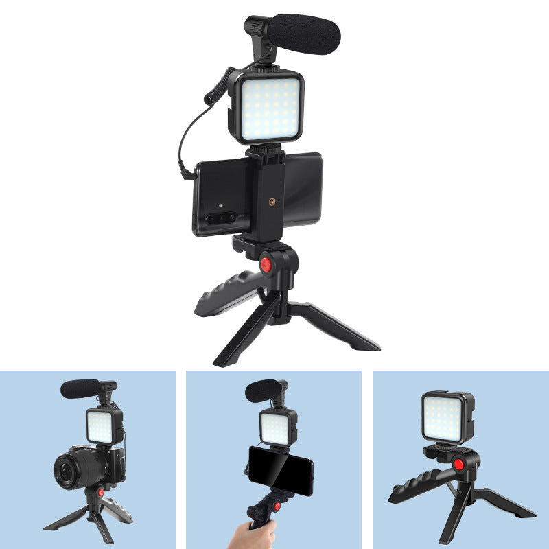 Equipment Microphone Stand Fill Light Meeting Recording Combination Set