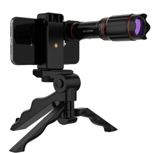 hd 32x zoom telescope mobile phone camera lens set camera
